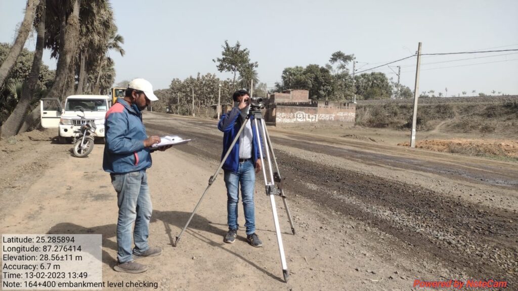 Supervision of Rehabilitation & widening work for Munger – Sultanganj-Bhagalpur section